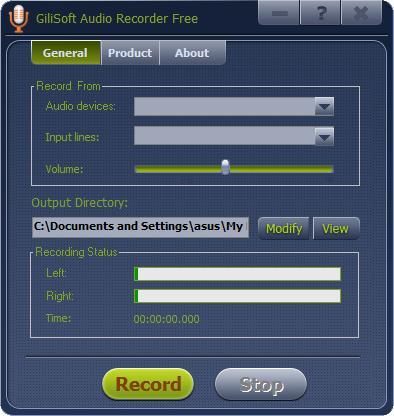 a free  MP3 sound recorder to record anything you can hear