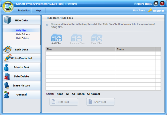 Hide Folders 2009 3.8.1.661