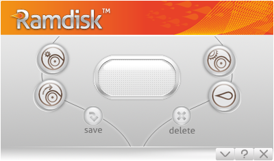 Screenshot of GiliSoft RAMDisk