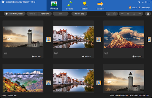 Slideshow Moive Creator 11.0.19 screenshot