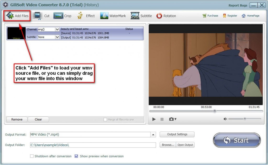 add-wmv-file