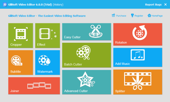 Windows 8 GiliSoft Video Editor full