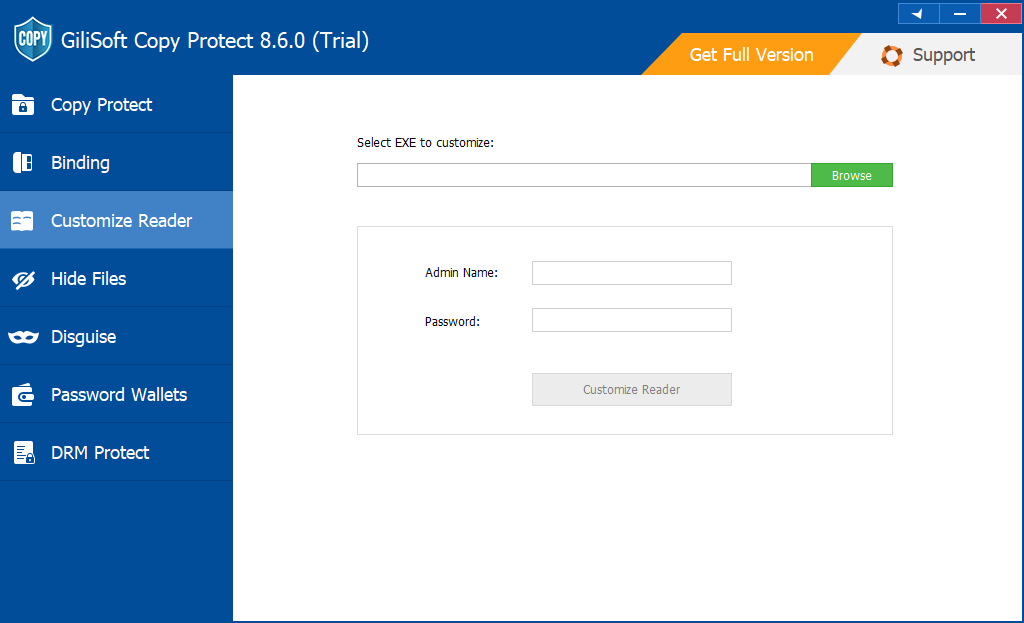 Customize the GCP Reader used for protected files