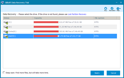 [Windows 11] GiliSoft data recovery | Recover data from formatted drive ...