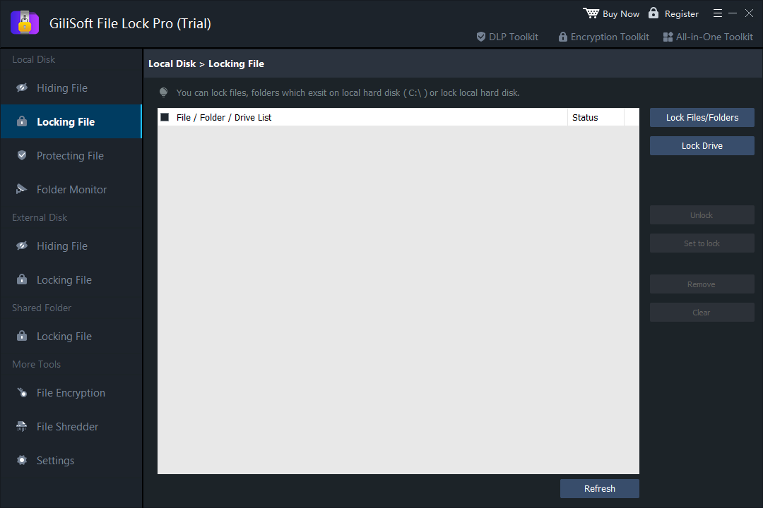 File Lock Pro Local Disk Locking File workspace