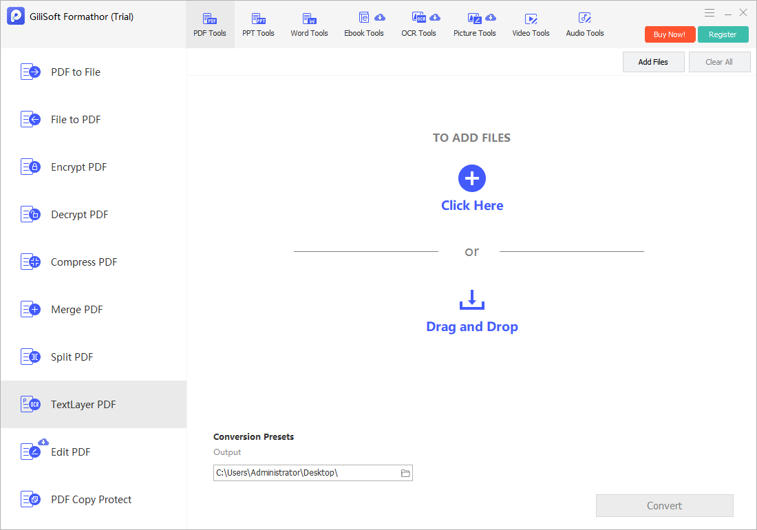 Text-layer PDF