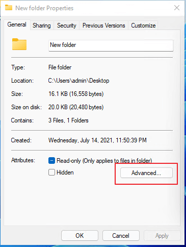 password protect a folder without software via properties-2