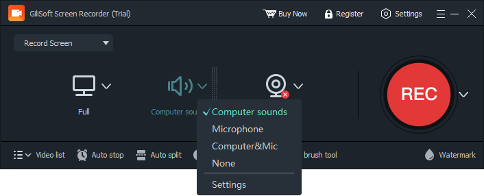 System sound and microphone recording