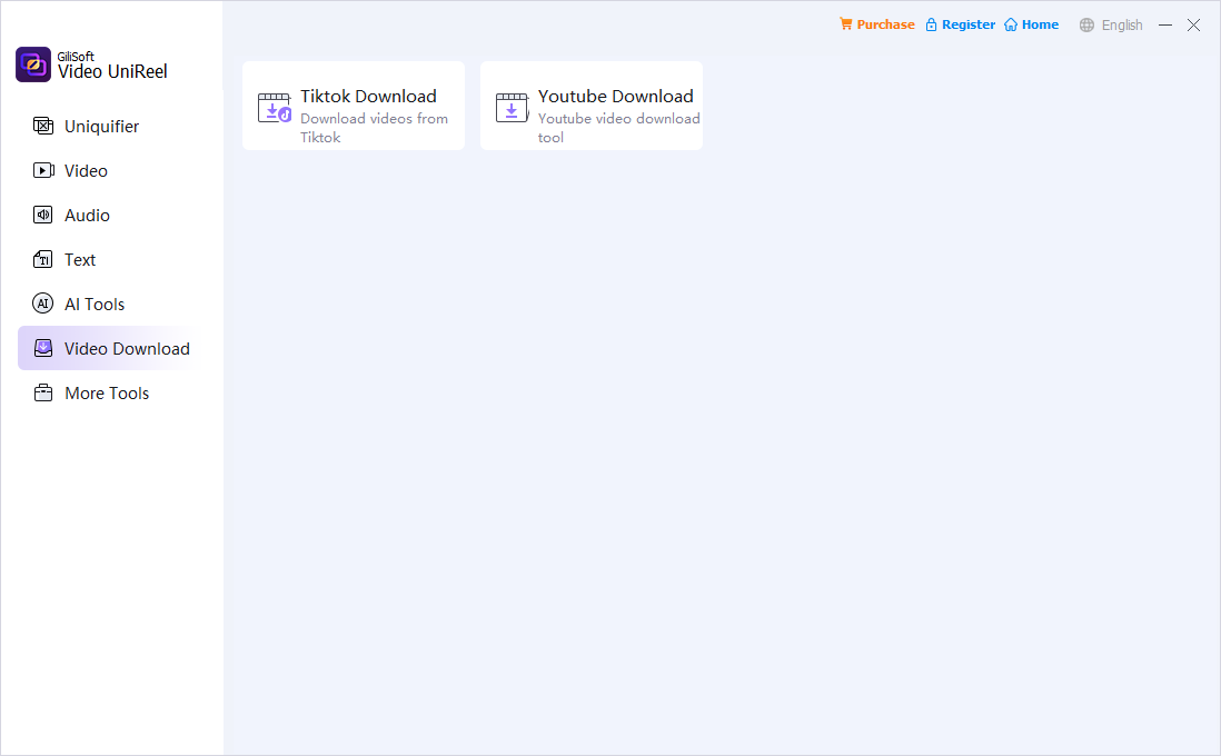 Video UniReel video downloader