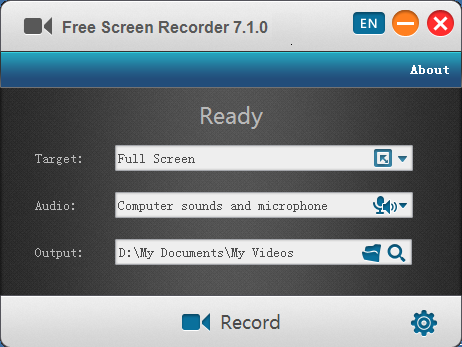 Windows 7 Free Screen Recorder 11.0.8 full